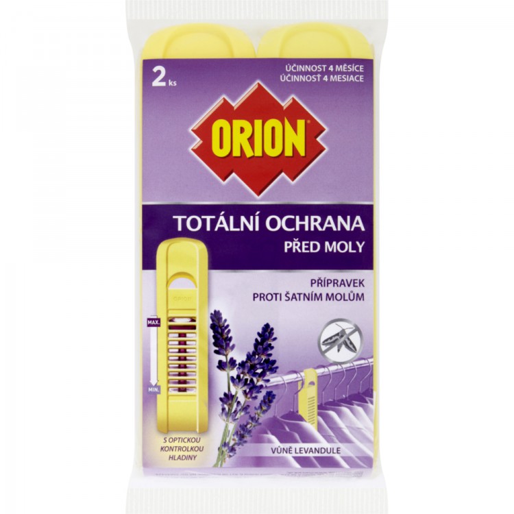 ORION TOTÁLNÍ OCHRANA proti šatním molům | Chemické výrobky - Hubiče, odpuz.hmyzu, šampony pro psy